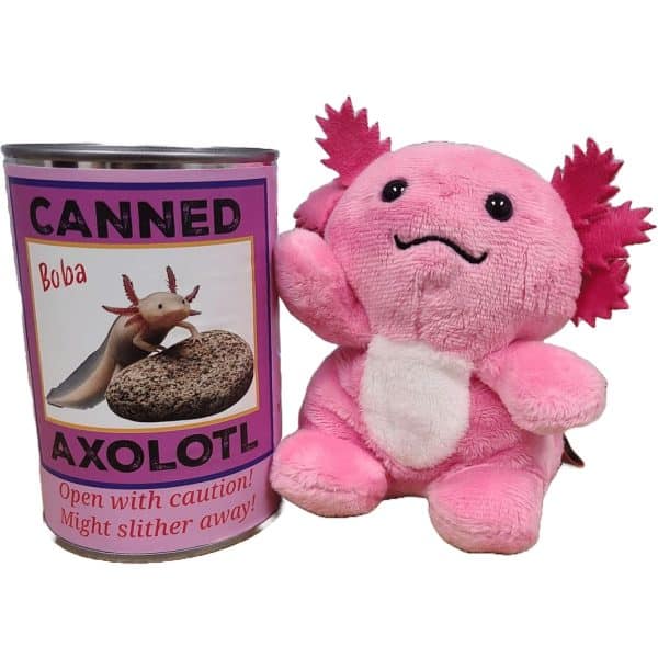 Canned Axolotl (Pink)