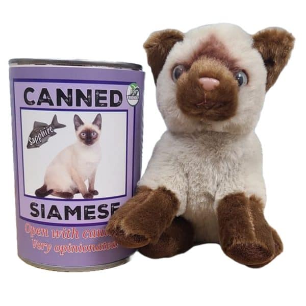 Canned Siamese Cat