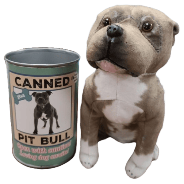 Canned Pit Bull w/Barking Sound