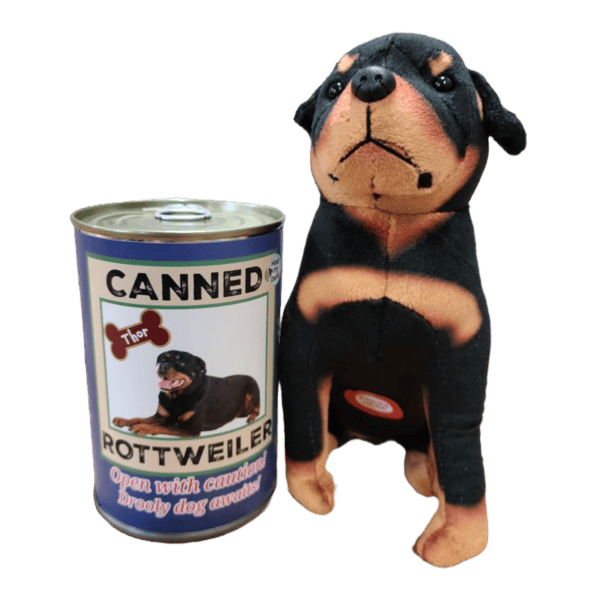 Canned Rottweiler w/Barking Sound