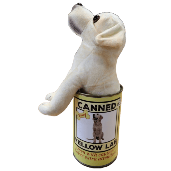 Canned Yellow Lab w/Barking Sound - Image 3